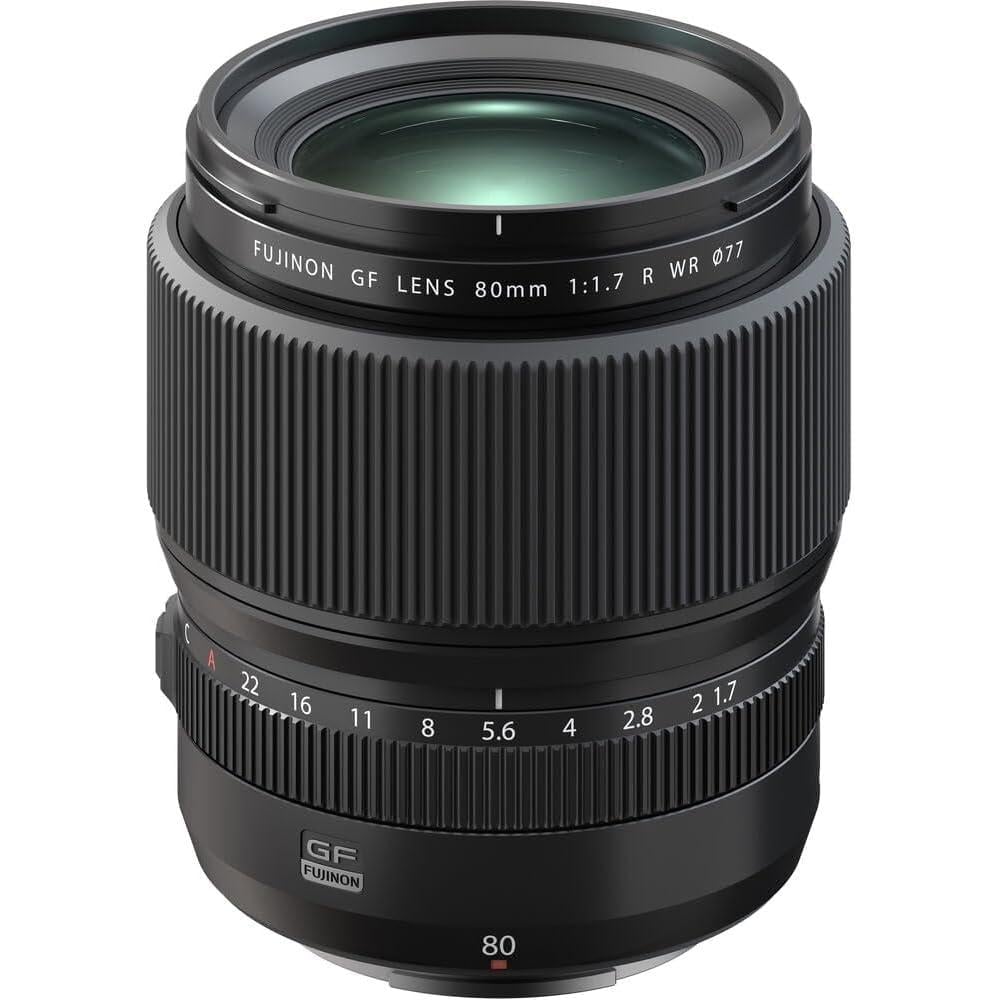 LENTE FUJIFILM FUJINON GF80MM F1.7 R WR | NEGRO - 3