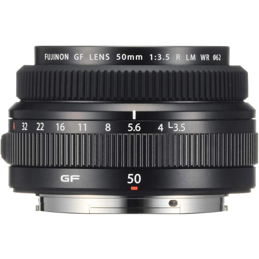 LENTE FUJIFILM FUJINON GF50MM F3.5 R LM WR | NEGRO - 2