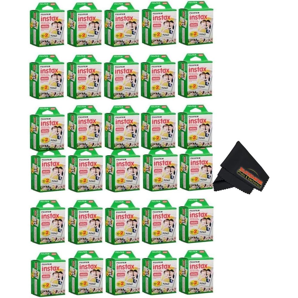 PELÍCULA INSTANTÁNEA FUJIFILM INSTAX MINI - PACK 600 HOJAS - 1