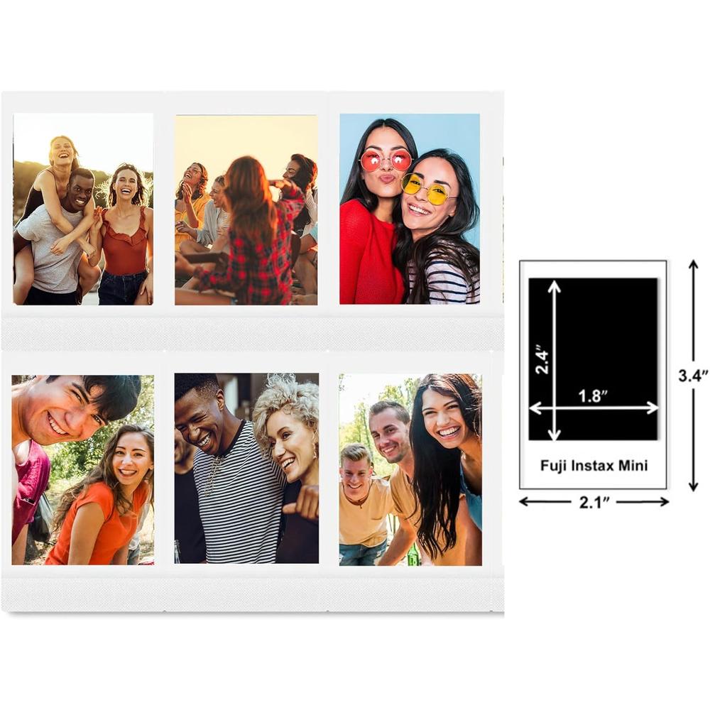 PELÍCULA INSTANTÁNEA FUJIFILM INSTAX MINI + PAÑO MICROFIBRA 6AVE - PACK 100 HOJAS - 5