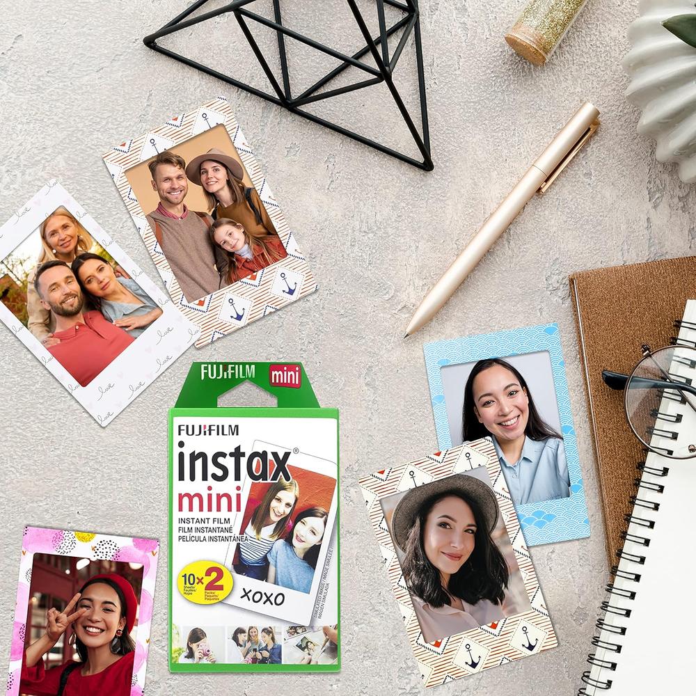 PELÍCULA INSTANTÁNEA FUJIFILM INSTAX MINI + MARCOS MOSHIFY - PACK 20 HOJAS - 6