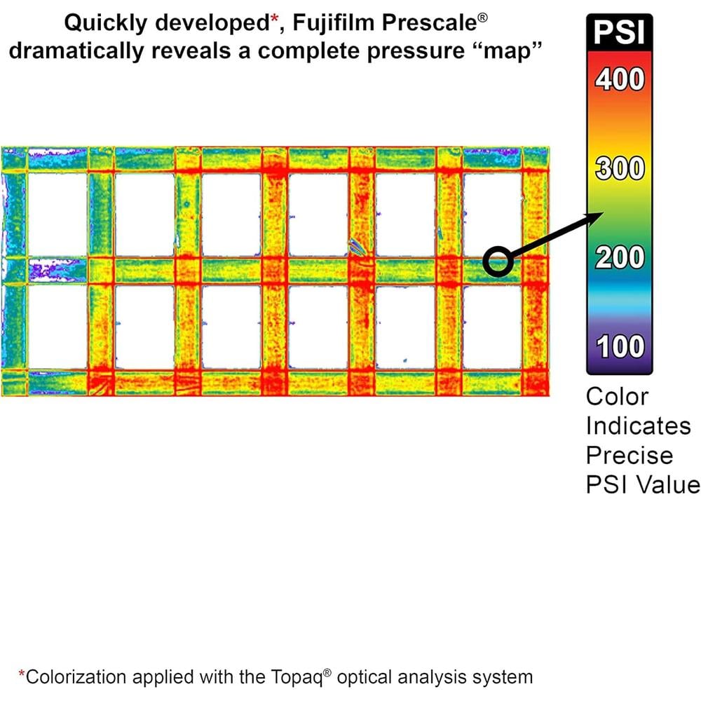 PELÍCULA INDICADORA DE PRESIÓN FUJIFILM PRESCALE LOW LW ROLLO - 5