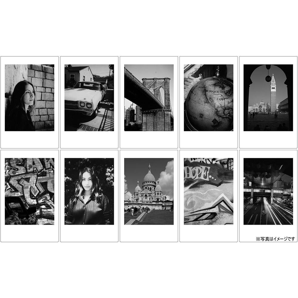 PELÍCULA INSTANTÁNEA FUJIFILM INSTAX MINI + PELÍCULA MONOCROMÁTICA - PACK 30 HOJAS - 4