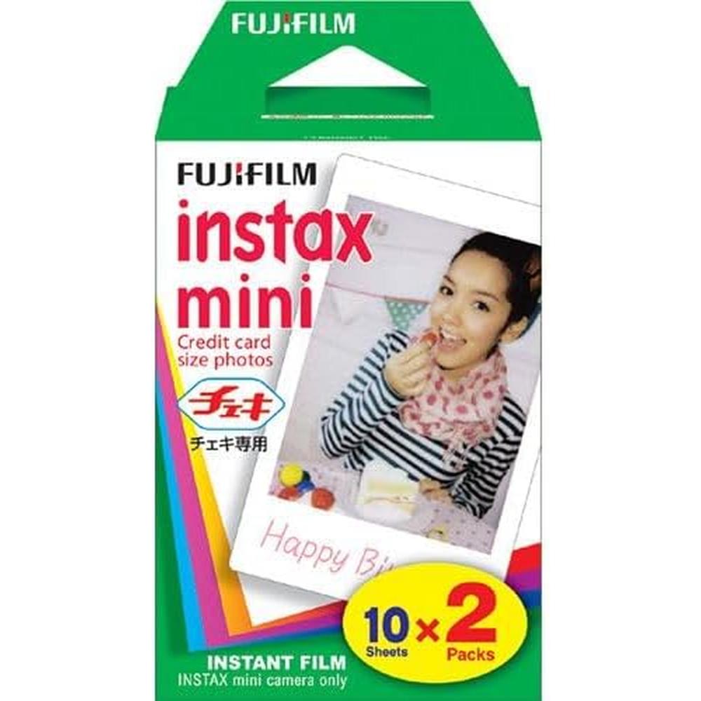 PELÍCULA INSTANTÁNEA FUJIFILM INSTAX MINI + MARCOS ADHESIVOS - SET 3 PZS - 3