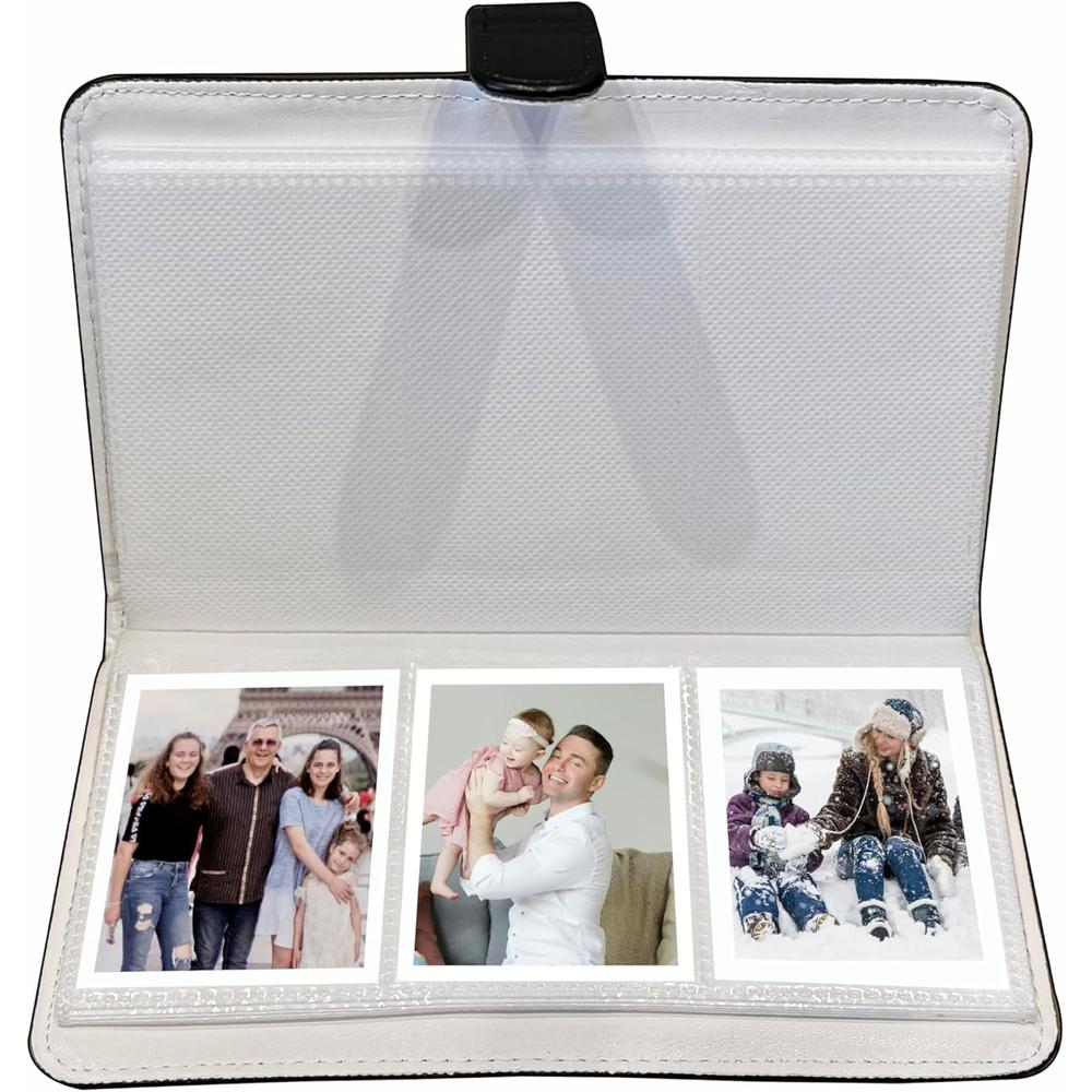 PELÍCULA INSTANTÁNEA FUJIFILM INSTAX MINI + ÁLBUM DE FOTOS - PACK 100 HOJAS | NEGRO - 5