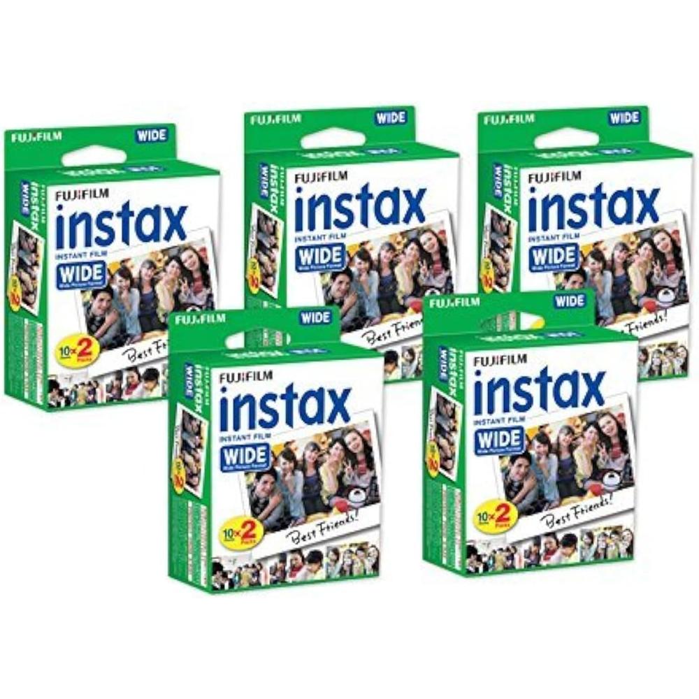 PELÍCULA INSTANTÁNEA FUJIFILM INSTAX WIDE - PACK 100 HOJAS - 1