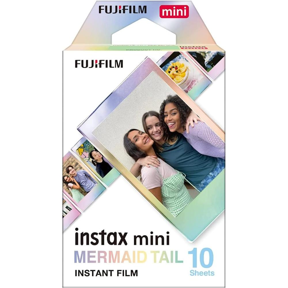 PELÍCULA INSTANTÁNEA FUJIFILM INSTAX MINI MERMAID TAIL - PACK 50 HOJAS - 2