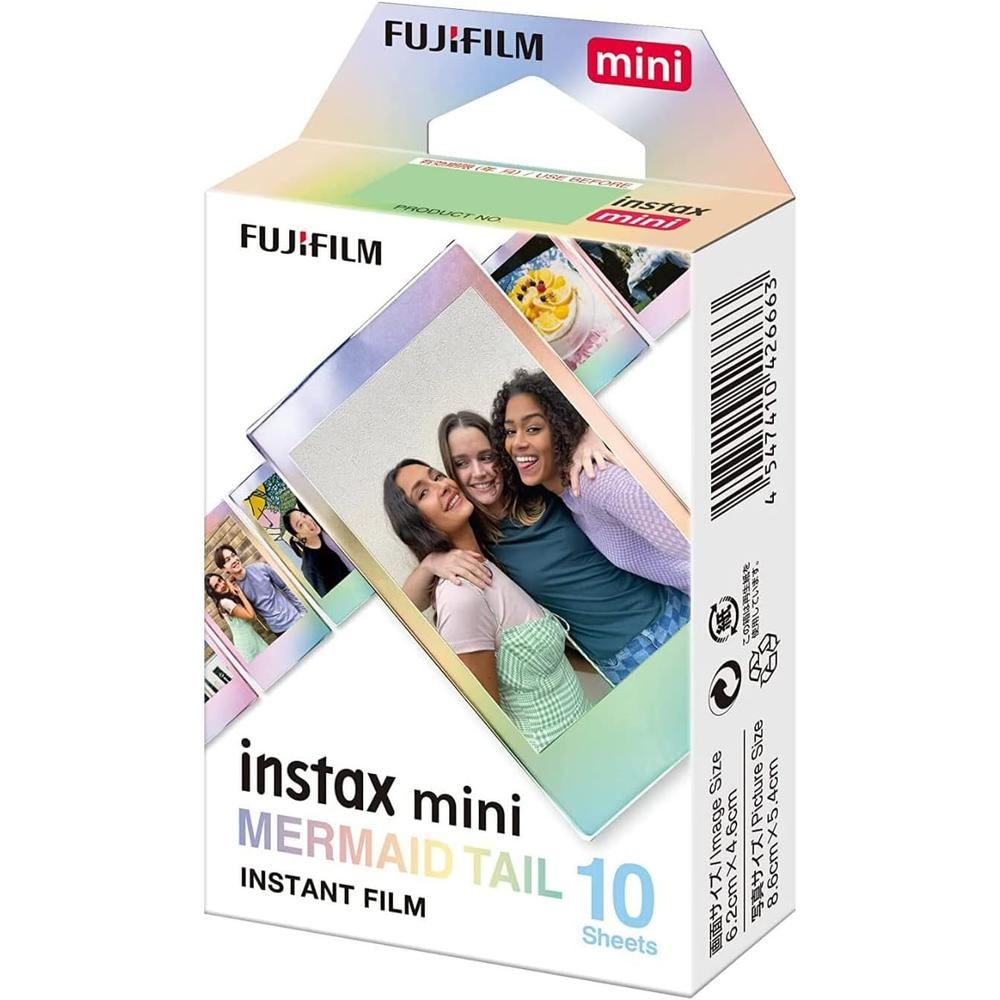 PELÍCULA INSTANTÁNEA FUJIFILM INSTAX MINI MERMAID TAIL - PACK 50 HOJAS - 3