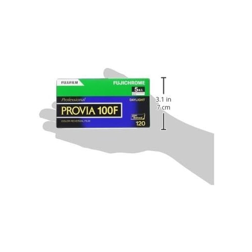 PELÍCULA REVERSIBLE FUJIFILM FUJICHROME PROVIA 100F 120 - PACK 5 PZS - 3
