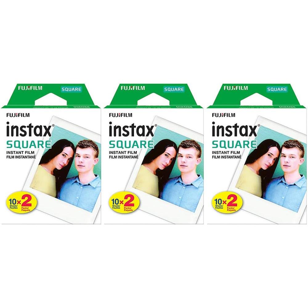 PELÍCULA INSTANTÁNEA FUJIFILM INSTAX SQUARE - PACK 60 HOJAS - 1