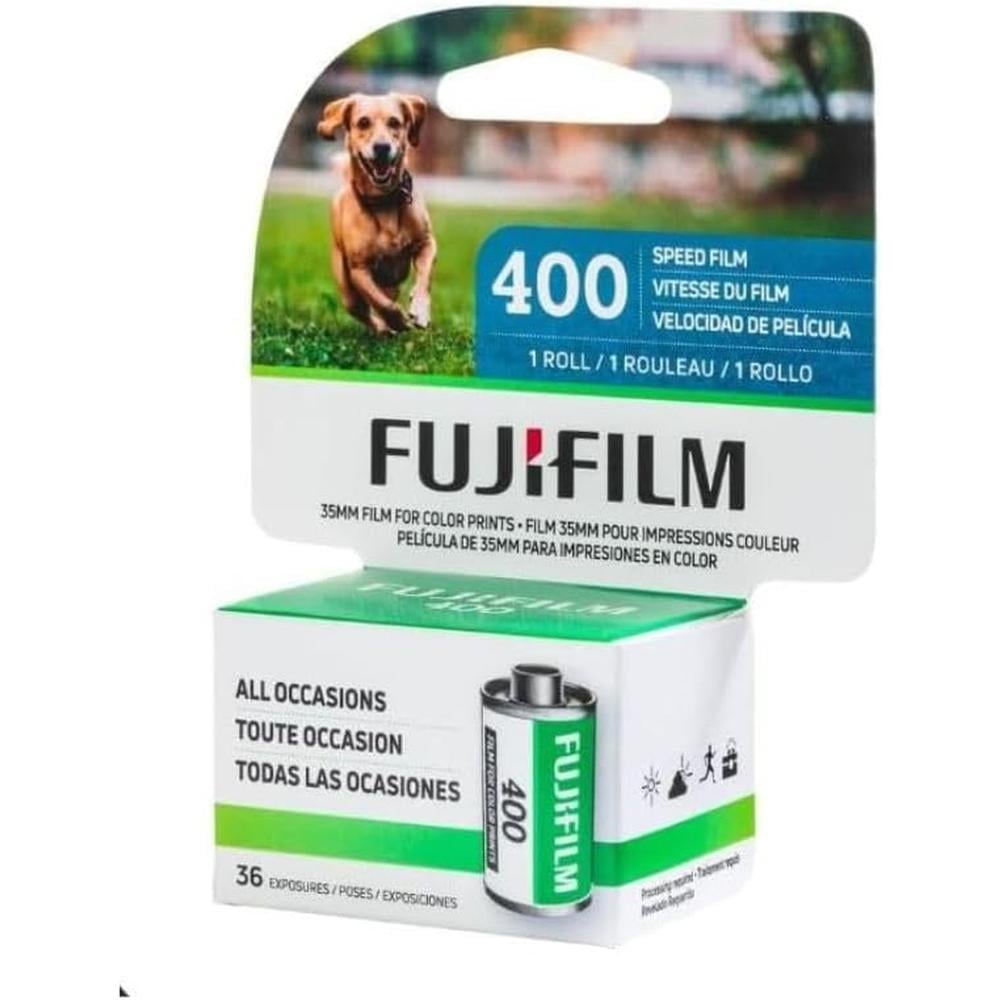 PELÍCULA FOTOGRÁFICA FUJIFILM FUJICOLOR 400 ISO 35MM - PACK 1 ROLLO - 1