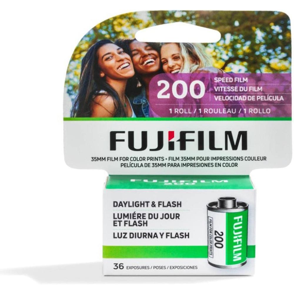 PELÍCULA FOTOGRÁFICA FUJIFILM FUJICOLOR 200 35MM - PACK 1 PZA - 1
