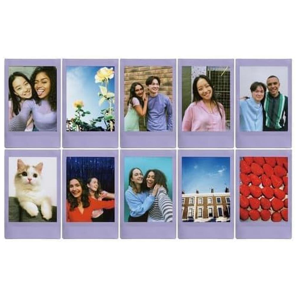 PELÍCULA INSTANTÁNEA FUJIFILM INSTAX MINI SOFT LAVENDER - PACK 20 HOJAS - 4