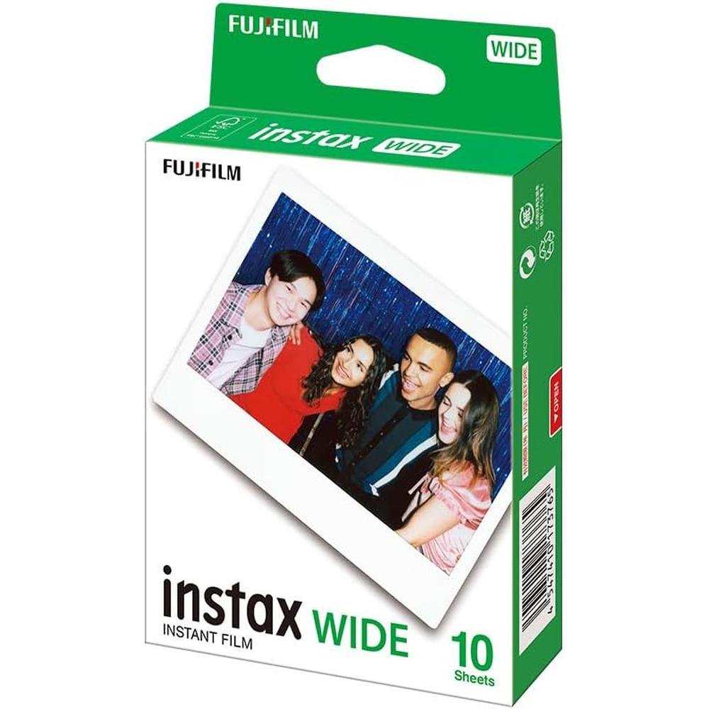PELÍCULA INSTANTÁNEA FUJIFILM INSTAX WIDE - PACK 10 HOJAS | BORDE BLANCO - 2
