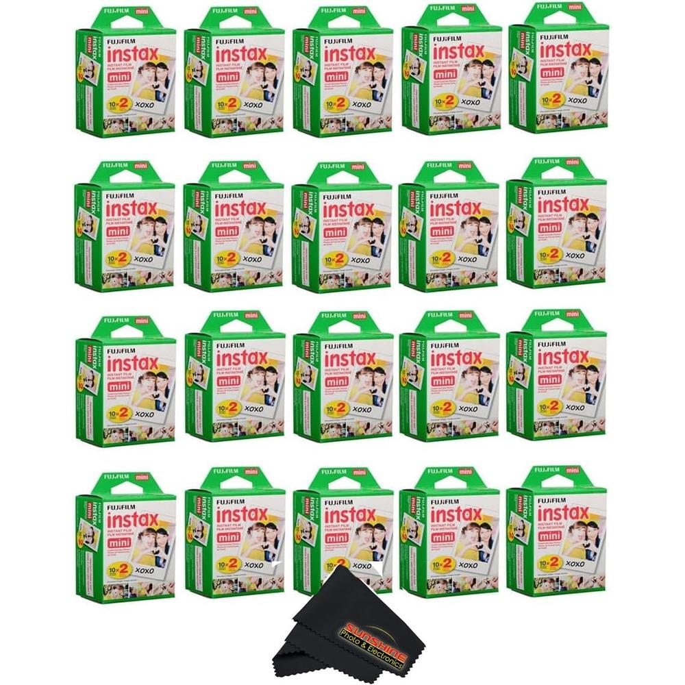 PELÍCULA INSTANTÁNEA FUJIFILM INSTAX MINI - PACK 400 HOJAS - 1