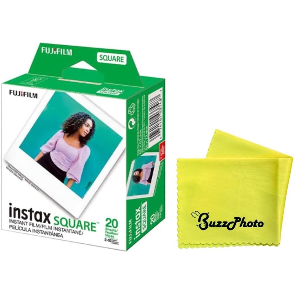 PELÍCULA INSTANTÁNEA FUJIFILM INSTAX SQUARE COLOR - PACK 20 HOJAS - 1