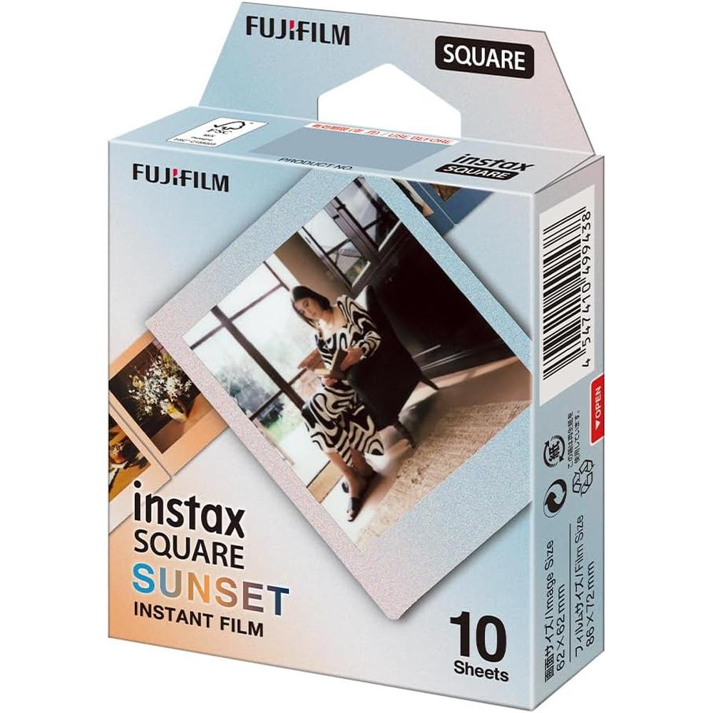 PELÍCULA INSTANTÁNEA FUJIFILM INSTAX SQUARE SUNSET - PACK 10 HOJAS - 2