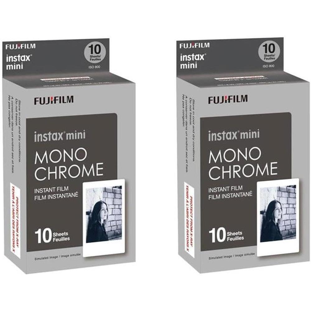 PELÍCULA INSTANTÁNEA FUJIFILM INSTAX MINI MONOCROMÁTICA - PACK 20 HOJAS - 1