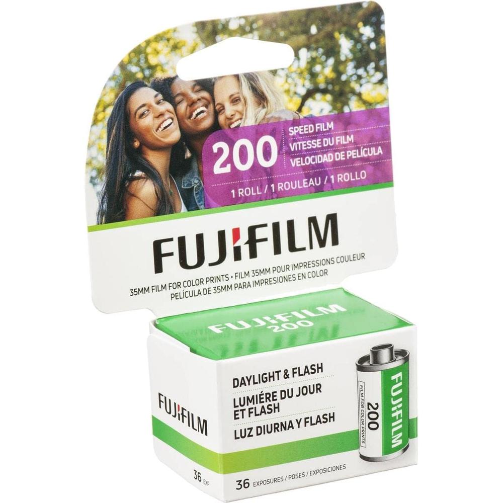 PELÍCULA FOTOGRÁFICA FUJIFILM 200 ISO 35MM + BOLSO PARA CÁMARA - PACK 10 ROLLOS - 2
