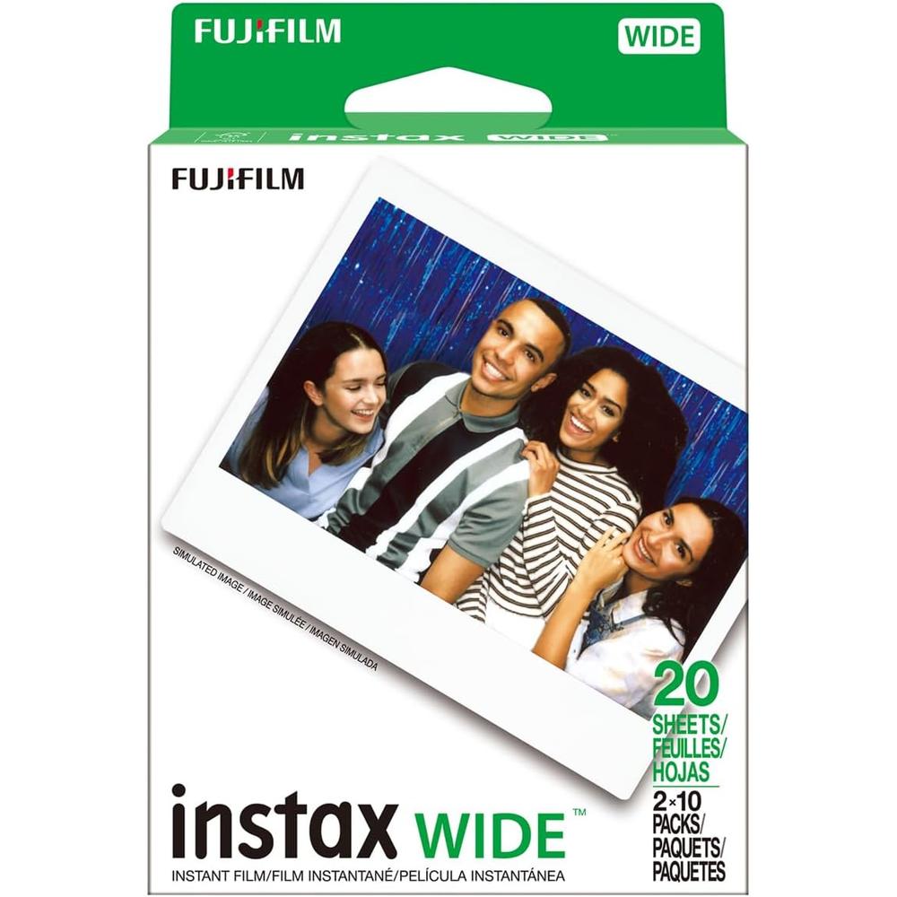 PELÍCULA INSTANTÁNEA FUJIFILM INSTAX WIDE - PACK 100 HOJAS | BLANCO - 2