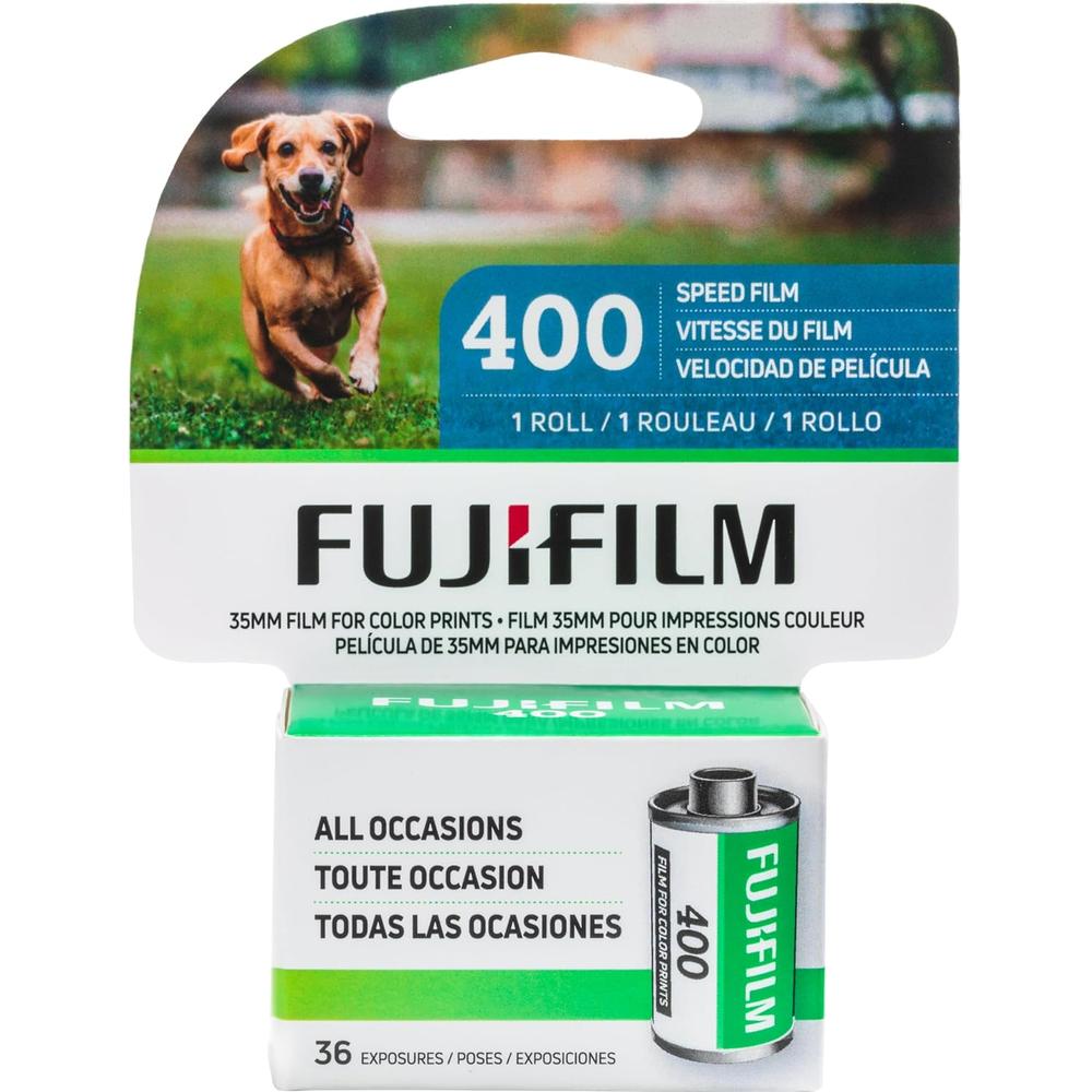 PELÍCULA FOTOGRÁFICA FUJIFILM 400 ISO 35MM 36 EXPOSICIONES - 1