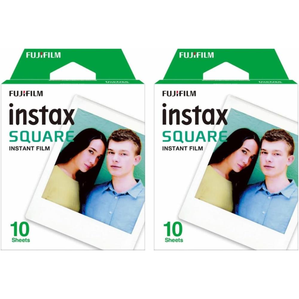 PELÍCULA INSTANTÁNEA FUJIFILM INSTAX SQUARE - PACK 40 HOJAS - 1