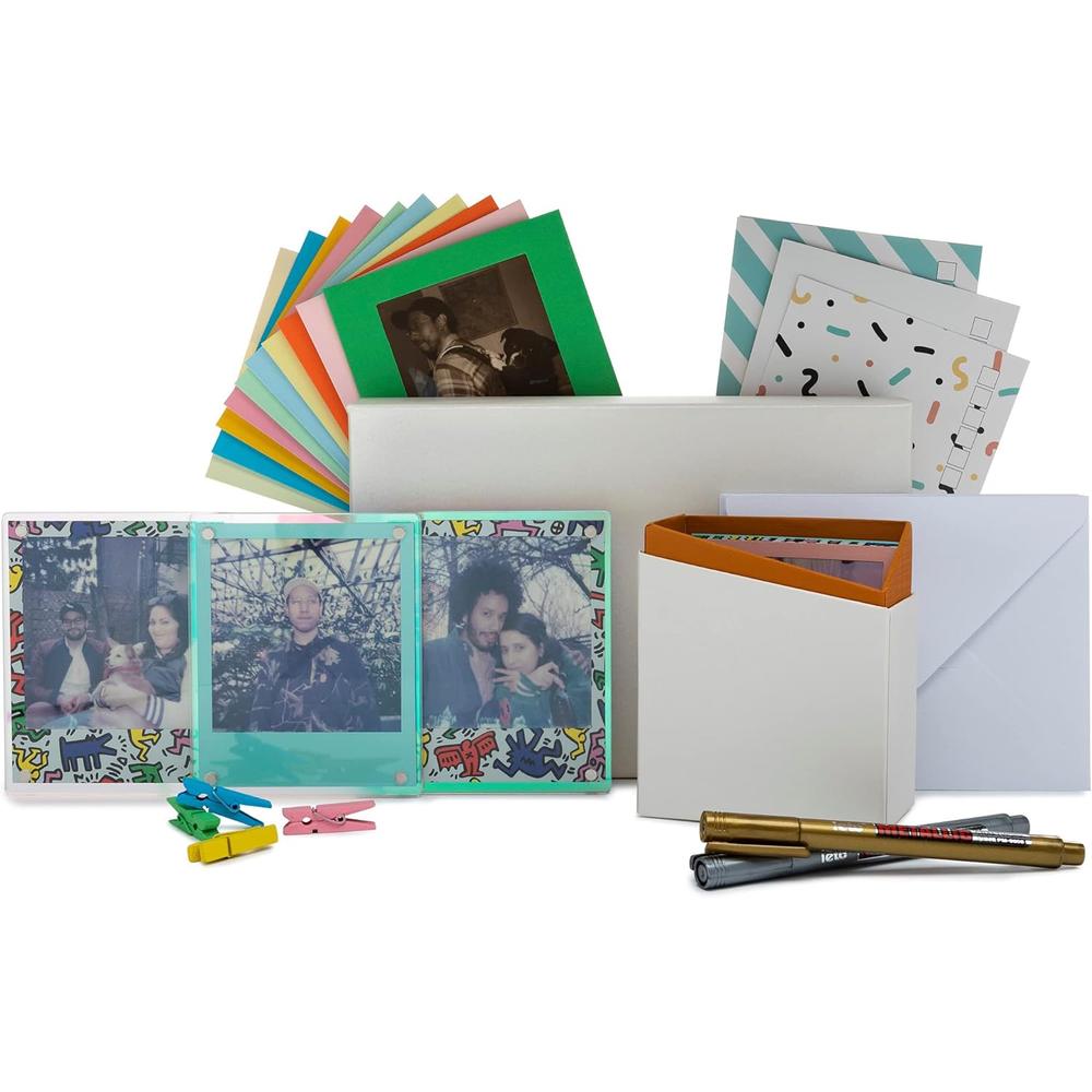 PELÍCULA INSTANTÁNEA FUJIFILM INSTAX SQUARE + ESTUCHE - PACK 40 HOJAS | BLANCO - 3