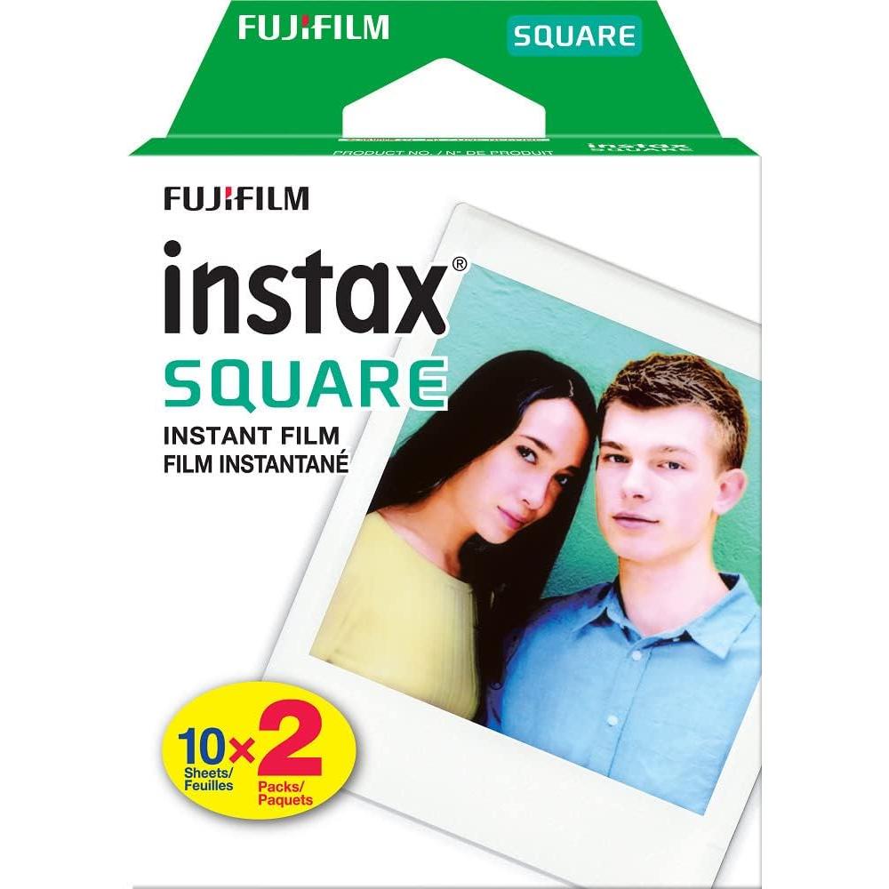 PELÍCULA INSTANTÁNEA FUJIFILM INSTAX SQUARE + ESTUCHE - PACK 40 HOJAS | BLANCO - 4
