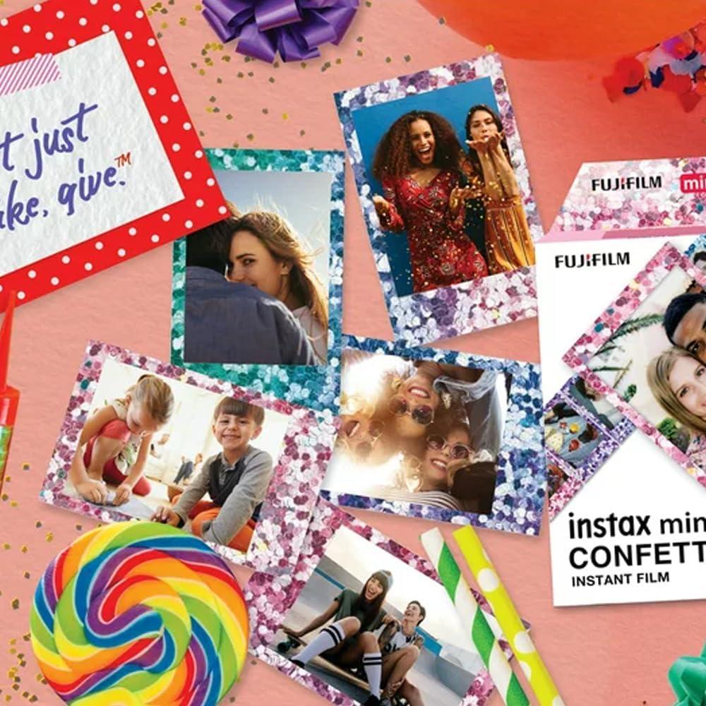 PELÍCULA INSTANTÁNEA FUJIFILM INSTAX MINI CONFETTI - PACK 30 HOJAS - 2