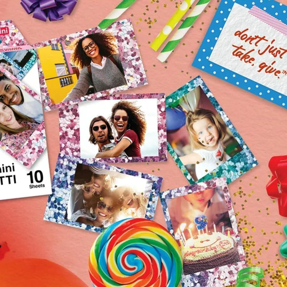 PELÍCULA INSTANTÁNEA FUJIFILM INSTAX MINI CONFETTI - PACK 30 HOJAS - 4