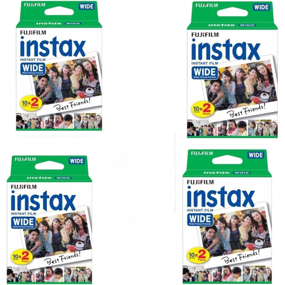 PELÍCULA INSTANTÁNEA FUJIFILM INSTAX WIDE - PACK 80 HOJAS - 1