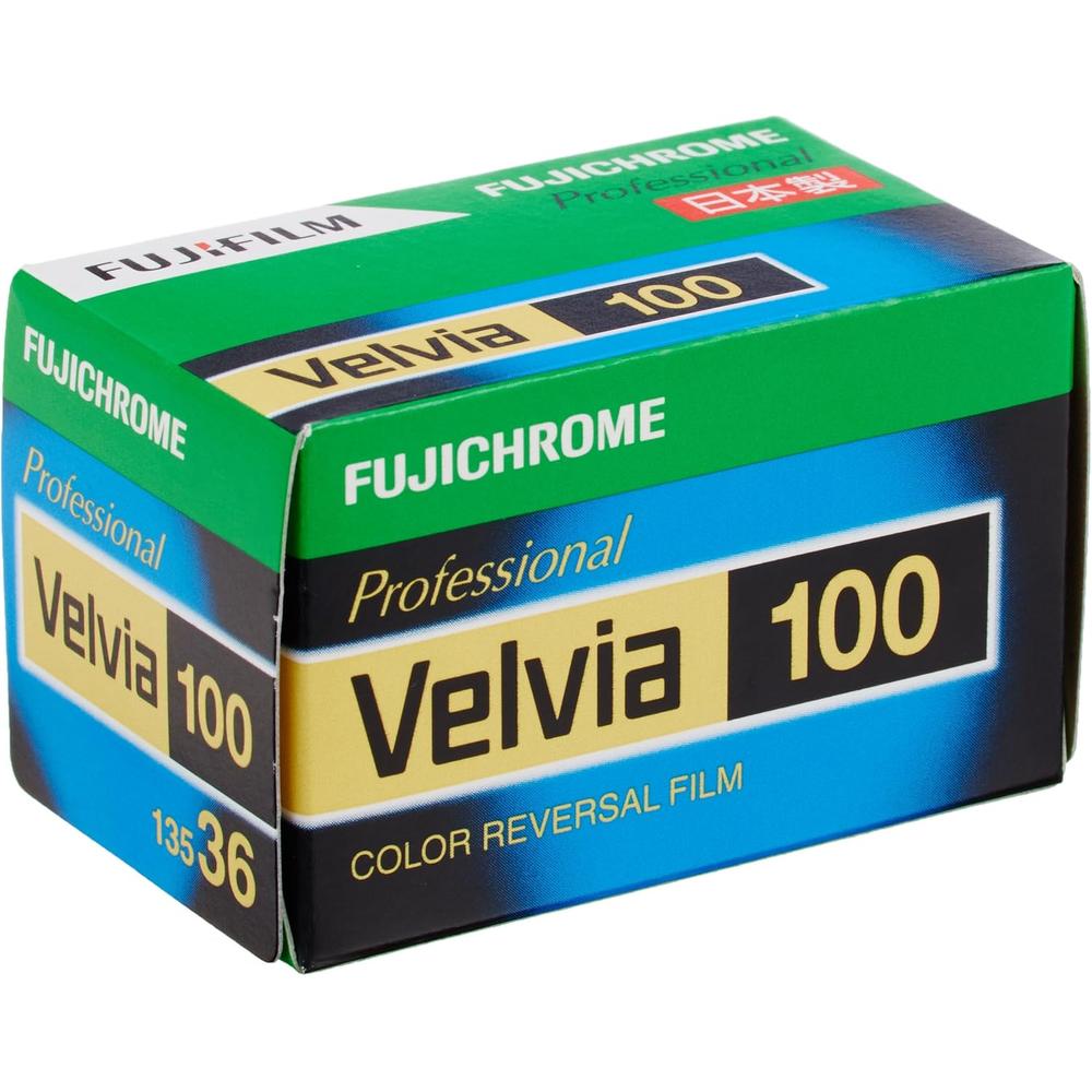 PELÍCULA REVERSIBLE FUJIFILM FUJICHROME VELVIA 100 35MM - PACK 1 PZA - 1