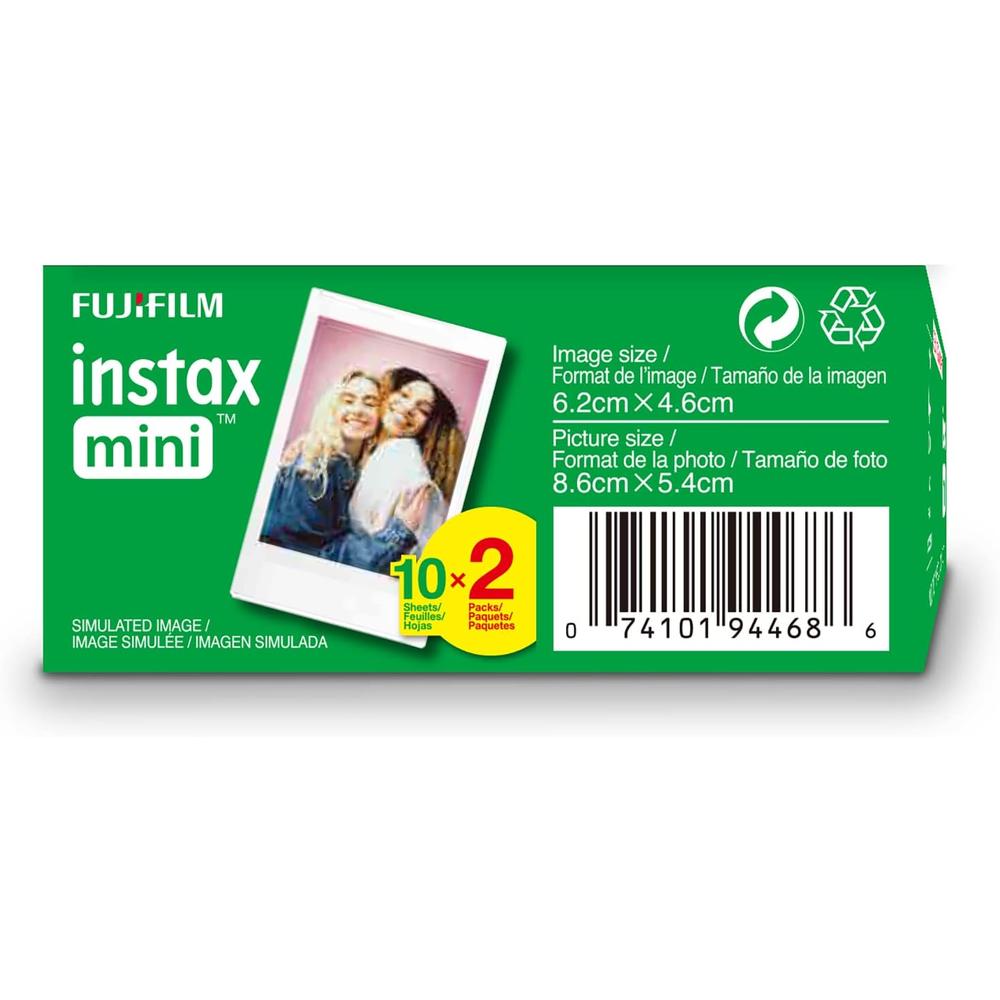 PELÍCULA INSTANTÁNEA FUJIFILM INSTAX MINI - PACK 20 HOJAS - 4