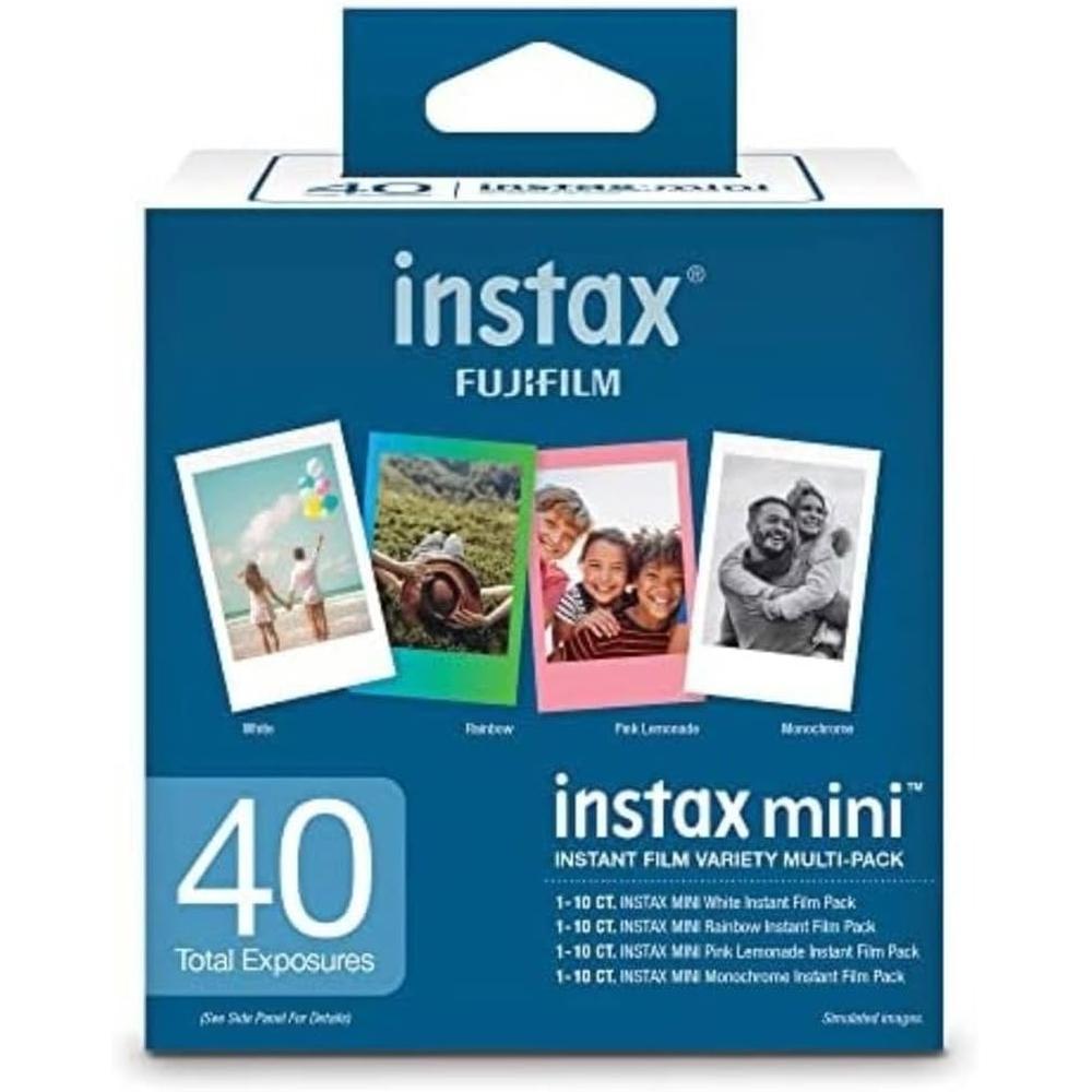 PELÍCULA INSTANTÁNEA FUJIFILM INSTAX MINI VARIETY - PACK 40 HOJAS - 2