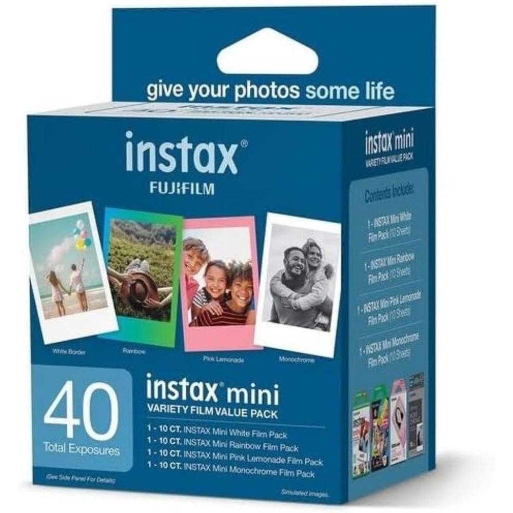 PELÍCULA INSTANTÁNEA FUJIFILM INSTAX MINI VARIETY - PACK 40 HOJAS - 3