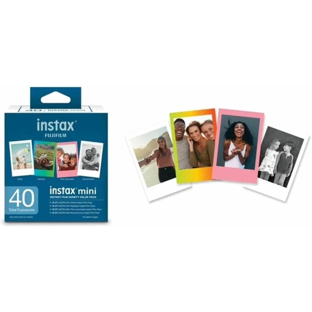PELÍCULA INSTANTÁNEA FUJIFILM INSTAX MINI VARIETY - PACK 40 HOJAS - 4