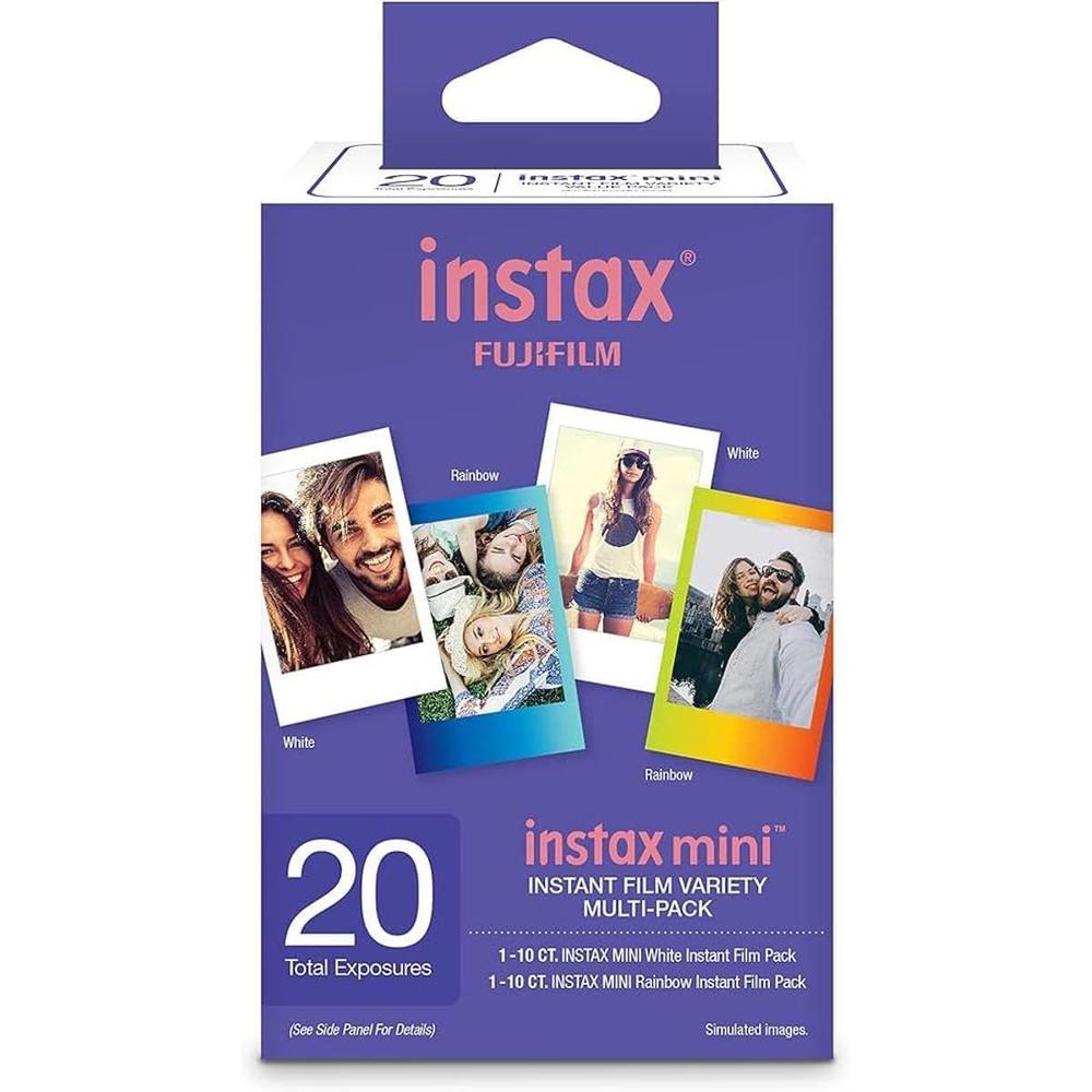 PELÍCULA INSTANTÁNEA FUJIFILM INSTAX MINI VARIETY - PACK 20 HOJAS - 2