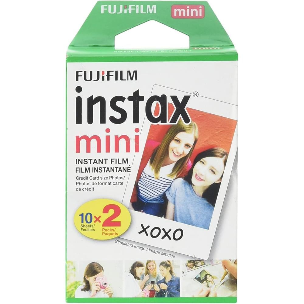 PELÍCULA INSTANTÁNEA FUJIFILM INSTAX MINI - PACK 2 X 10 HOJAS - 1