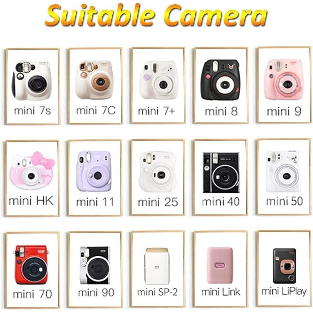 PELÍCULA INSTANTÁNEA FUJIFILM INSTAX MINI + PAÑO DE LIMPIEZA - PACK 100 HOJAS - 5
