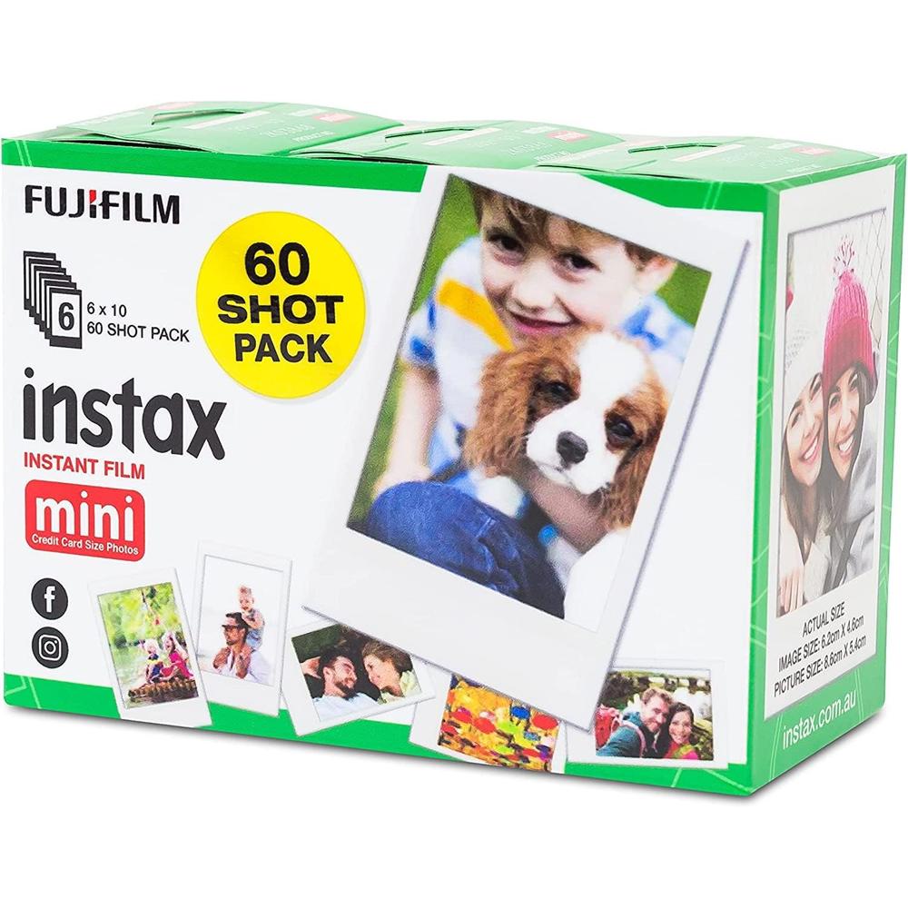 PELÍCULA INSTANTÁNEA FUJIFILM INSTAX MINI VALUE - PACK 60 HOJAS - 2