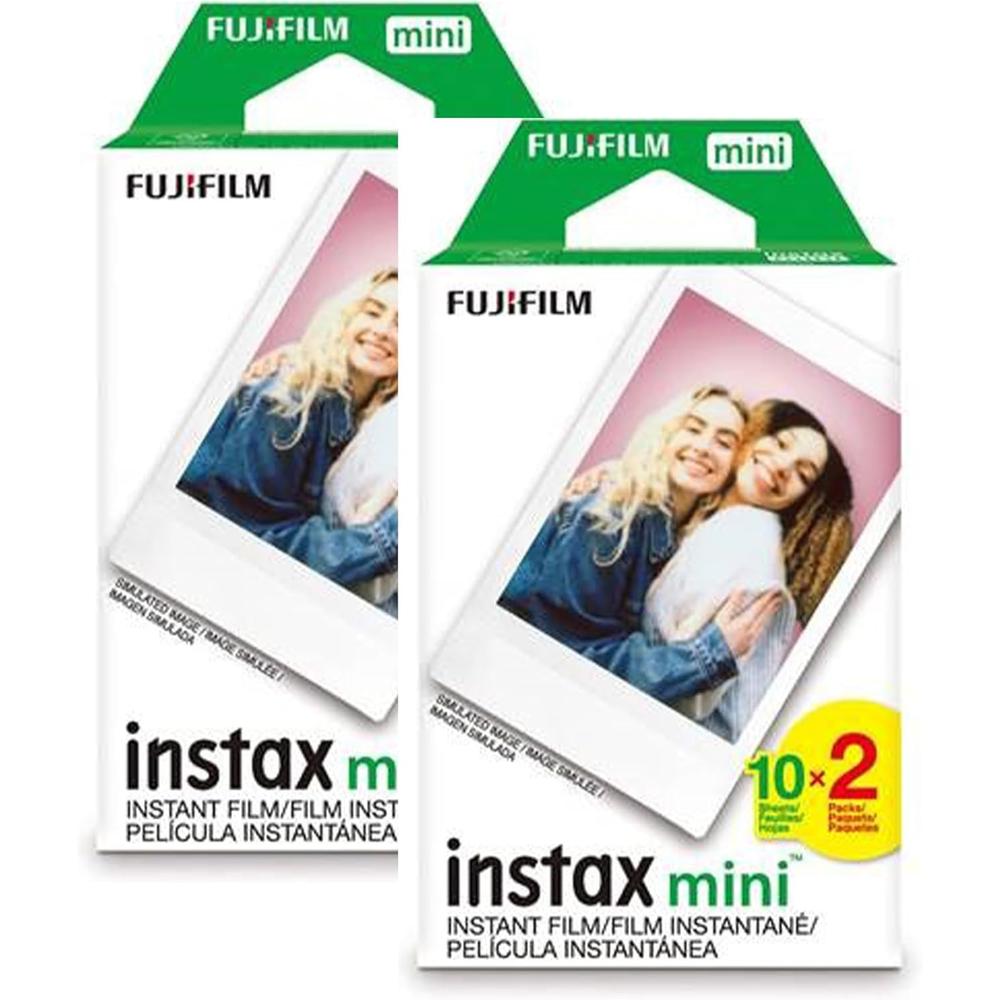 PELÍCULA INSTANTÁNEA FUJIFILM INSTAX MINI - PACK 40 HOJAS | BLANCO - 1