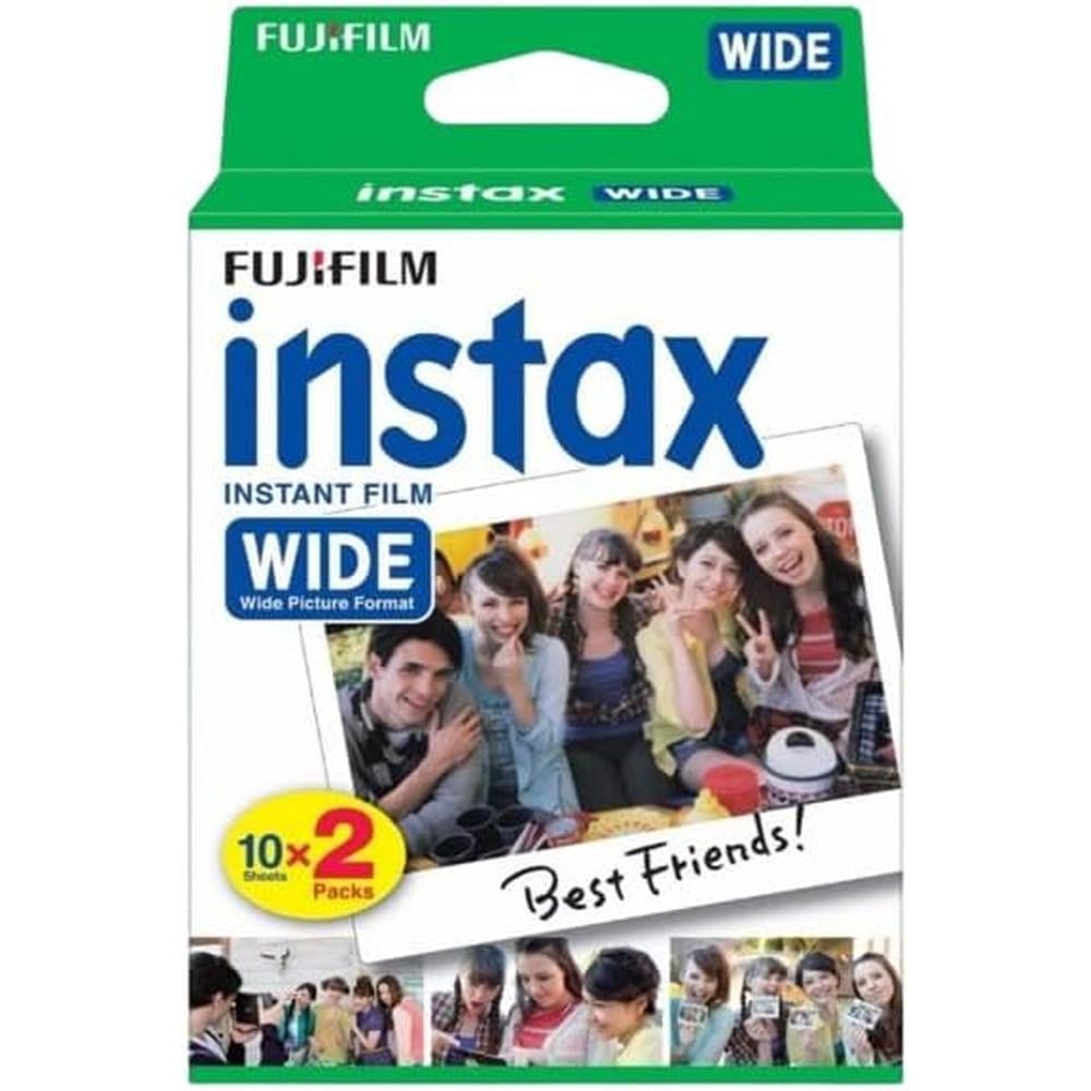 PELÍCULA INSTANTÁNEA FUJIFILM INSTAX WIDE + PAÑO MICROFIBRA SUNSHINE- PACK 60 HOJAS - 2
