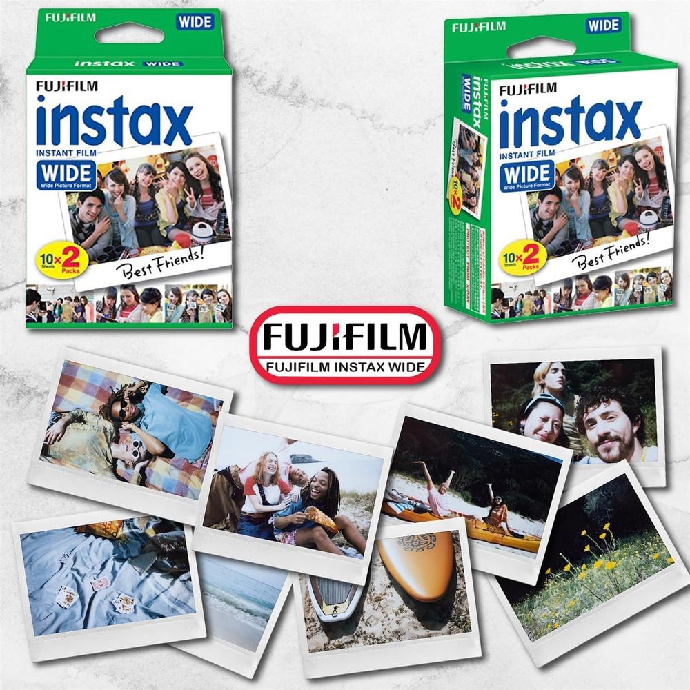 PELÍCULA INSTANTÁNEA FUJIFILM INSTAX WIDE + PAÑO MICROFIBRA SUNSHINE- PACK 60 HOJAS - 3