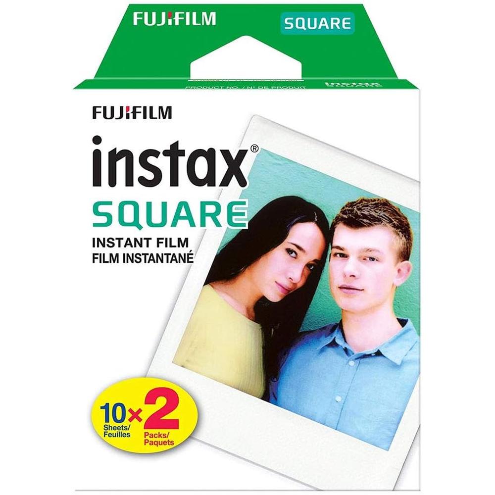PELÍCULA INSTANTÁNEA FUJIFILM INSTAX SQUARE + MARCOS COLGANTES - SET 2 PZS - 2