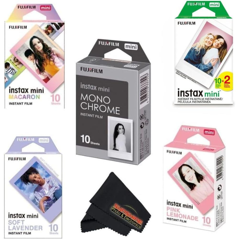 PELÍCULA INSTANTÁNEA FUJIFILM INSTAX MINI VARIETY - PACK 60 HOJAS - 1