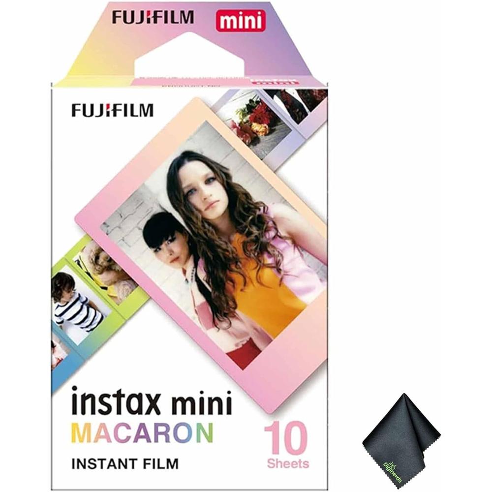 PELÍCULA INSTANTÁNEA FUJIFILM INSTAX MINI MACARON - PACK 10 HOJAS - 1