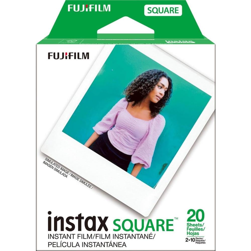 PELÍCULA INSTANTÁNEA FUJIFILM INSTAX SQUARE - PACK 20 HOJAS - 2