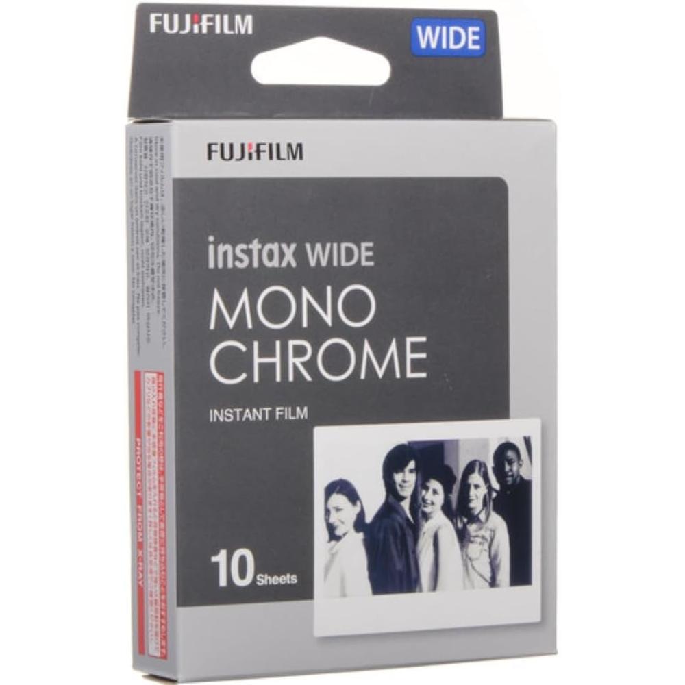 PELÍCULA INSTANTÁNEA FUJIFILM INSTAX WIDE MONOCROMÁTICA - PACK 80 HOJAS - 1