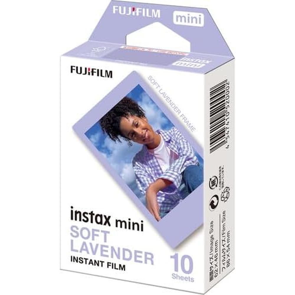 PELÍCULA INSTANTÁNEA FUJIFILM INSTAX MINI SOFT LAVENDER - PACK 30 HOJAS - 3