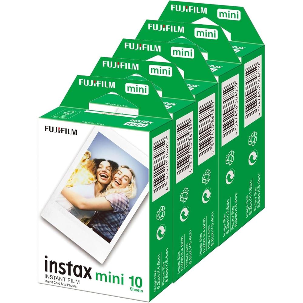 PELÍCULA INSTANTÁNEA FUJIFILM INSTAX MINI - PACK 50 HOJAS - 2